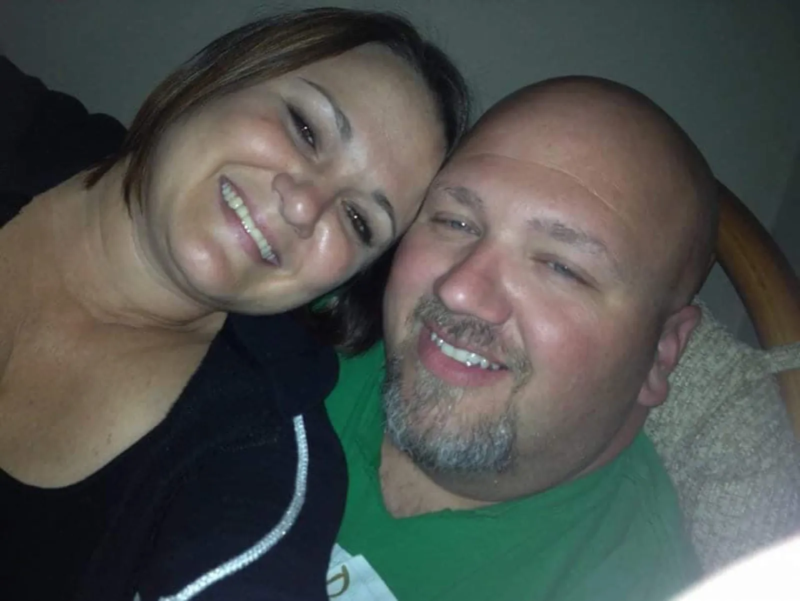 Nettie and Phil Dickey on the farm in Waveland, Indiana