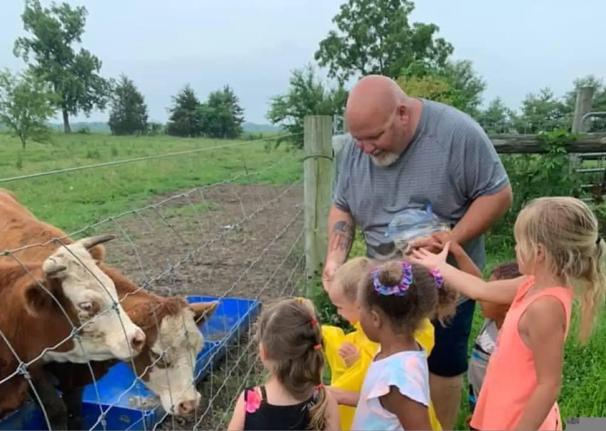 The Family at Fun-EE Farm Longhorns